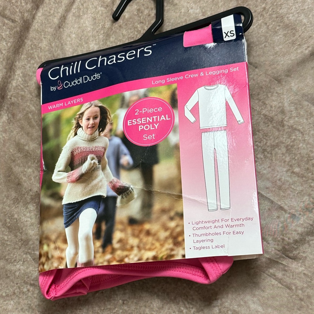 Chill Chasers 2-Piece Pink XS Set